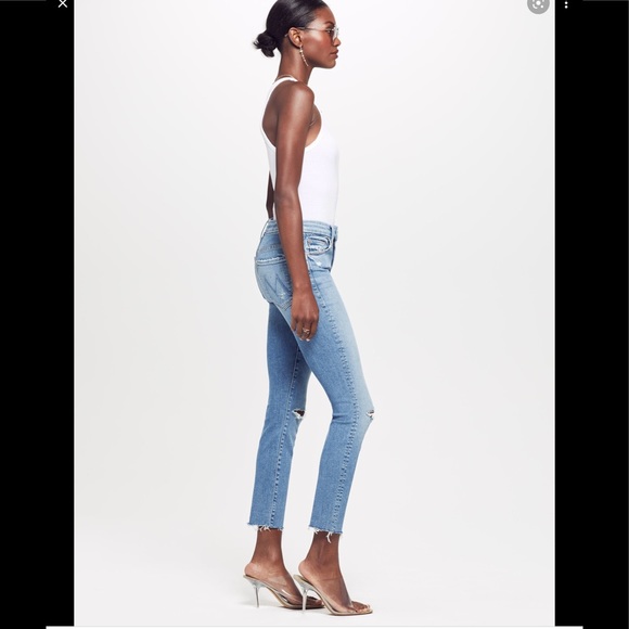 MOTHER Denim - Mother High Waist Ankle Fray